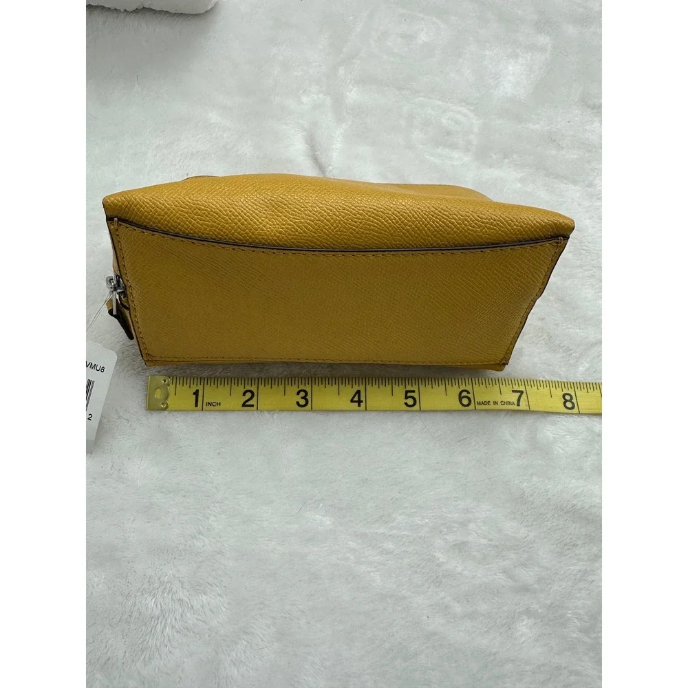Coach crossgrain leather